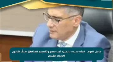 عاجل اليوم.. لجنة جديدة بالجيزة تبدأ حصر وتقسيم المناطق طبقًا لقانون الإيجار القديم